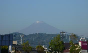 秋の富士山