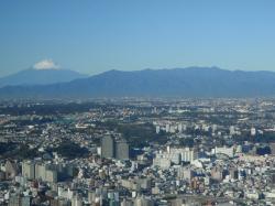 秋晴れの富士山