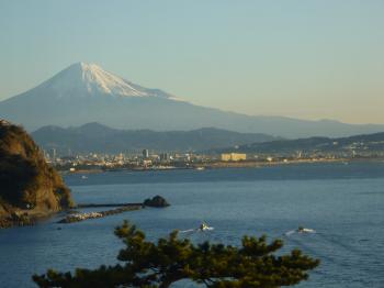 焼津から見た富士山