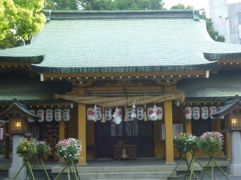 ﾊﾟﾙｺ前の神社