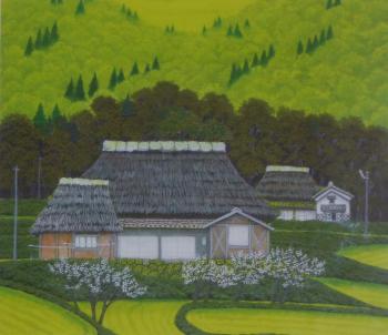 待合室　5月の絵