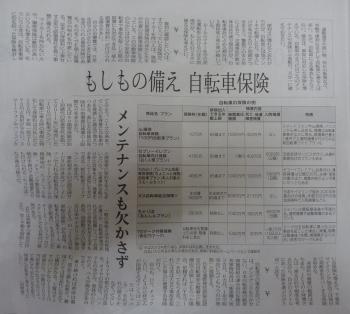 もしもの備え　自転車保険