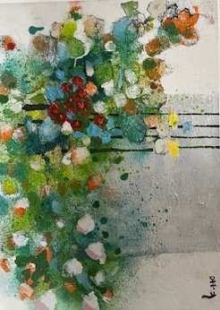 １２月待合室の絵